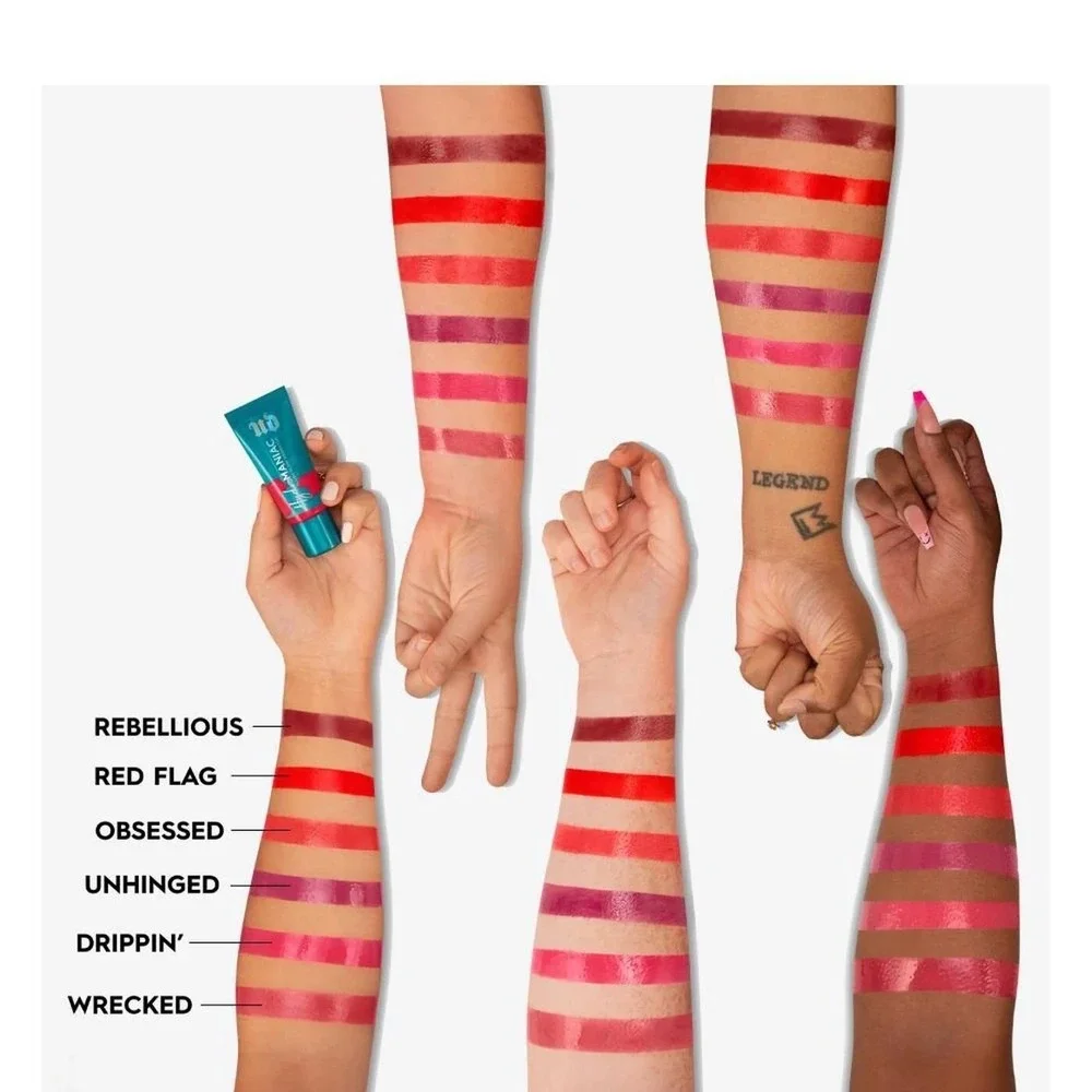 Urban Decay HydroManiac Blush Glow Hydrator Red Flag Red-Orange New Without Box